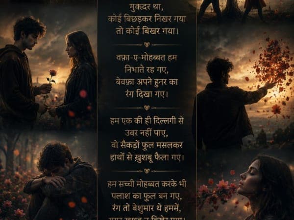 koi-bichhadkar-nikhar-gaya-sad-shayari